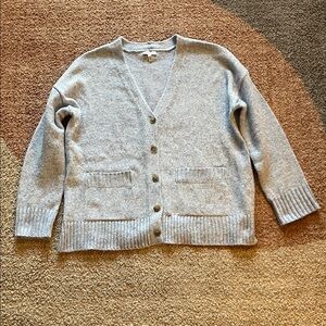 Ella Moss M Light Blue Women's Cardigan